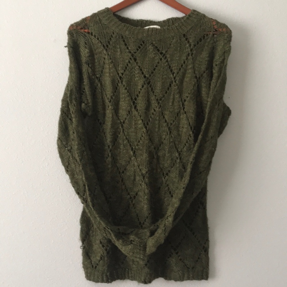 EUC SPANGLE Angora Blend Sweater